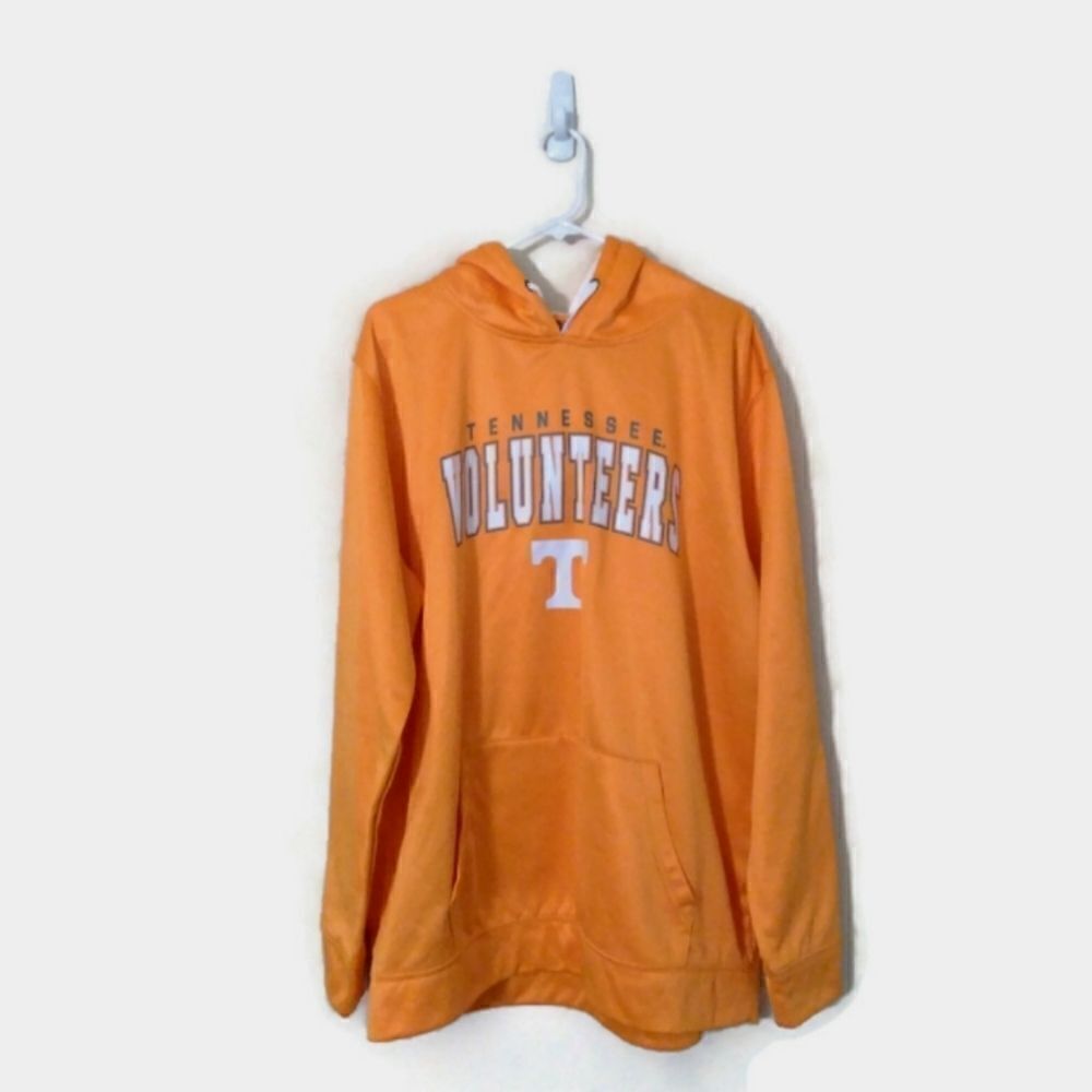 NCAA Tennessee Volunteers Orange Fleece Pullover Hooded Sweatshirt XXL